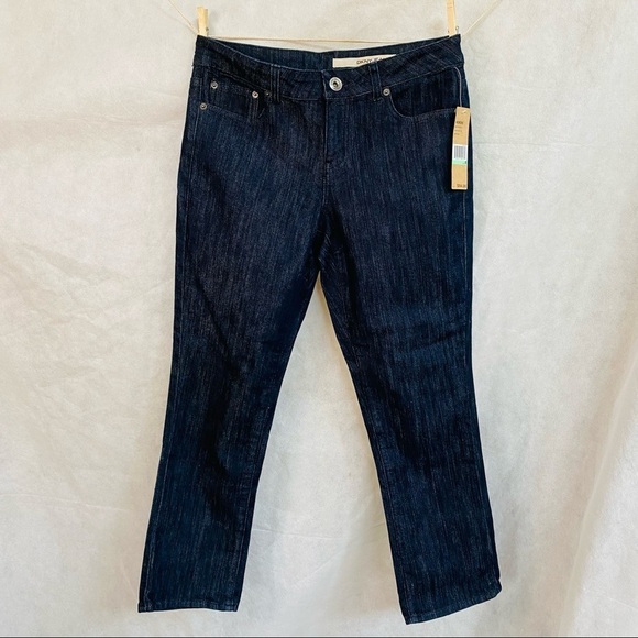 Dkny Denim - DKNY Straight Jeans Dark Wash